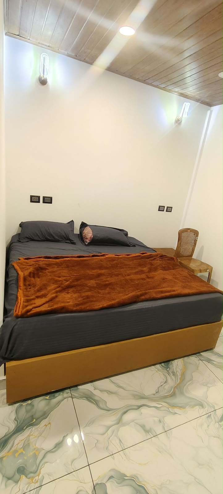 Cloud Valley Villa - Mountain Suite King Bed at Biju's Misty Heaven Kanthalloor